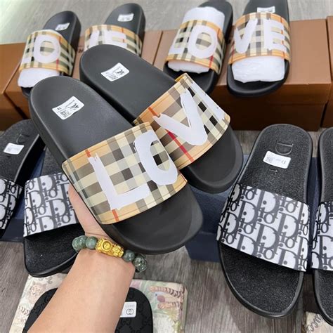 shopee burberry dép.